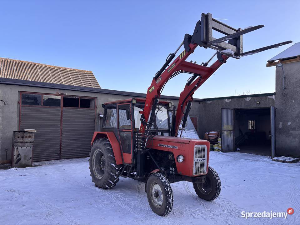 Ursus C360 duża kabina wspomaganie TUR 4 Poznań