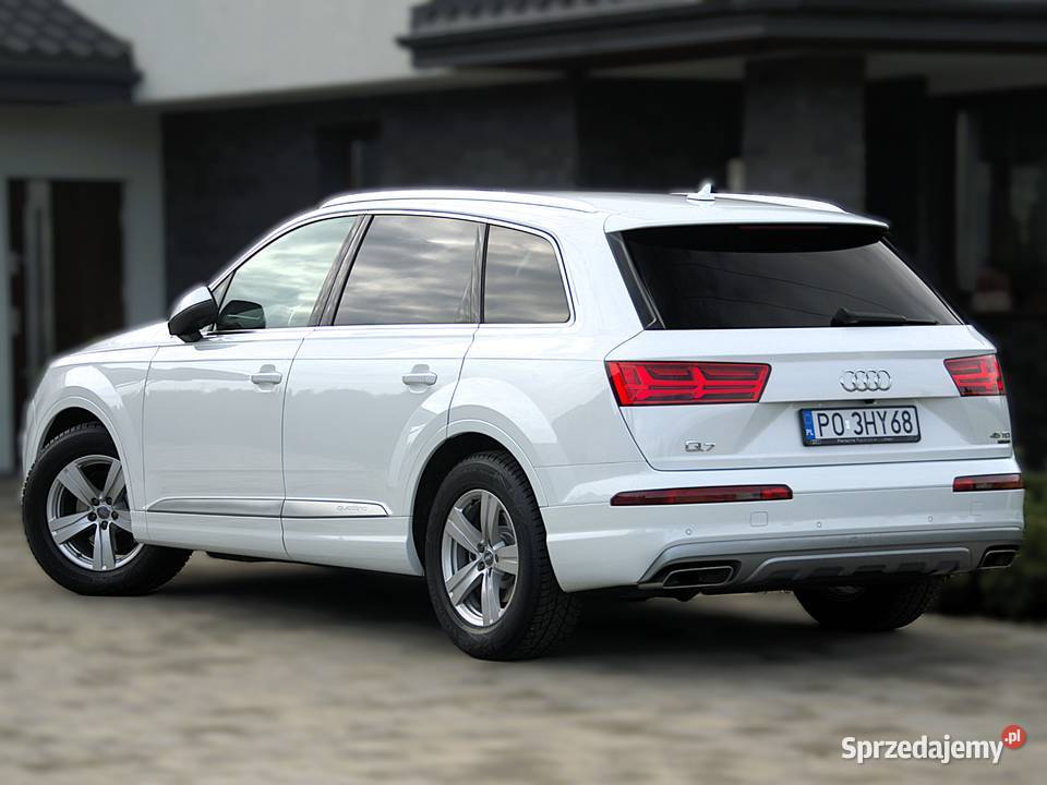 AUDI Q7 30 TDI 231 SALON POLSKA 1 WŁAŚCICIEL Sierpc