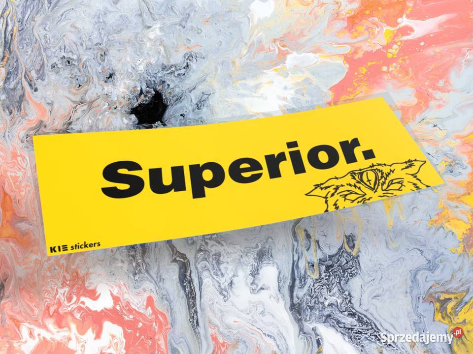 Naklejka K13 SUPERIOR 15 x 5 drift slap jdm naklejki sprzedam