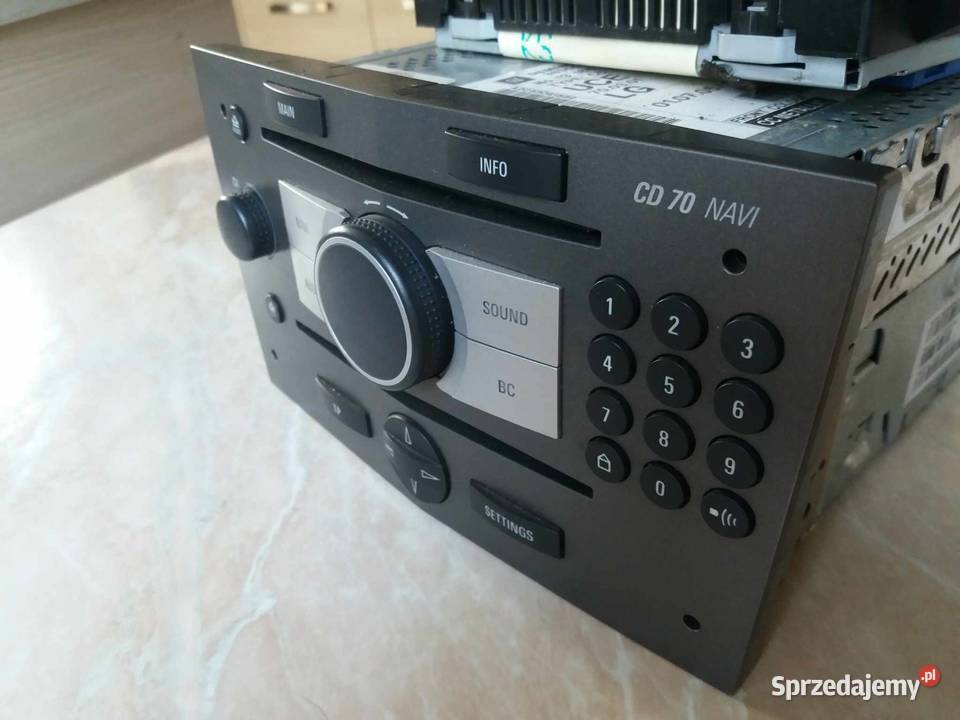 ASTRA H ZAFIRA B RADIO cd70 cd 70 NAVI Wieluń