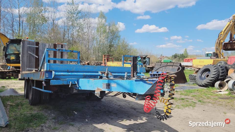Przyczepa niskopodwoziowa Actm B21215 2 osie Zaklików sprzedam