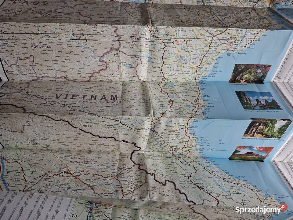 Vietnam North South Reise KnowHow 1600 000 mapy małopolskie Kraków