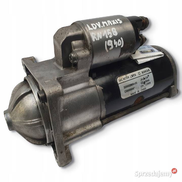 ROZRUSZNIK Maxus V80 25 D QDJ1304A Układ elektryczny silnika lubelskie Chełm sprzedam