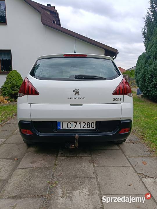 Peugeot 3008 2014 16HDI Salon Polska elektryczne lusterka Chełm