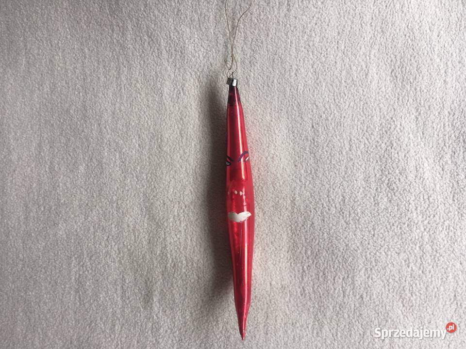 PRL bombka Księżyc czerwony Kołobrzeg