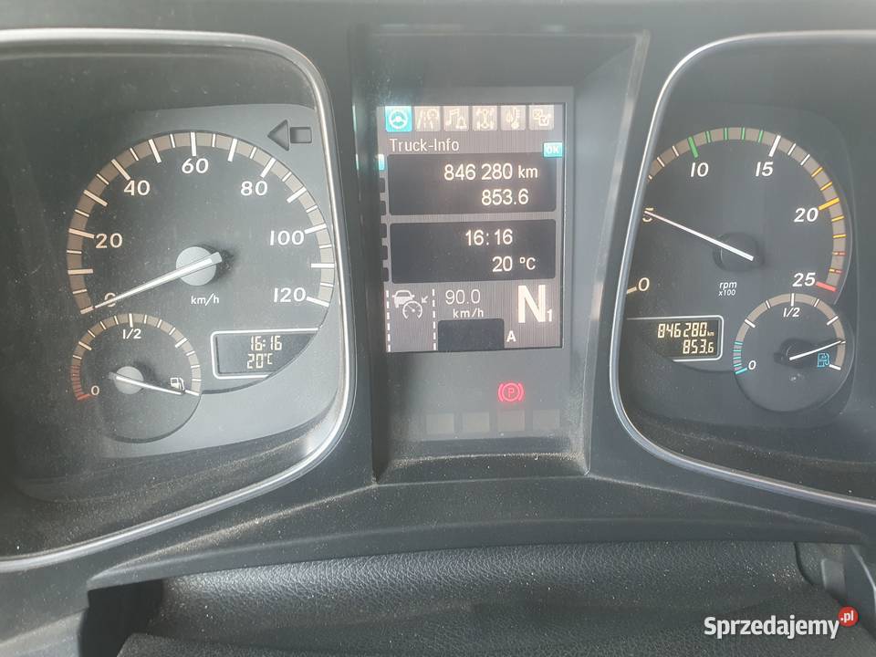 Mercedes Actros 2543 bdf wielkopolskie Wijewo