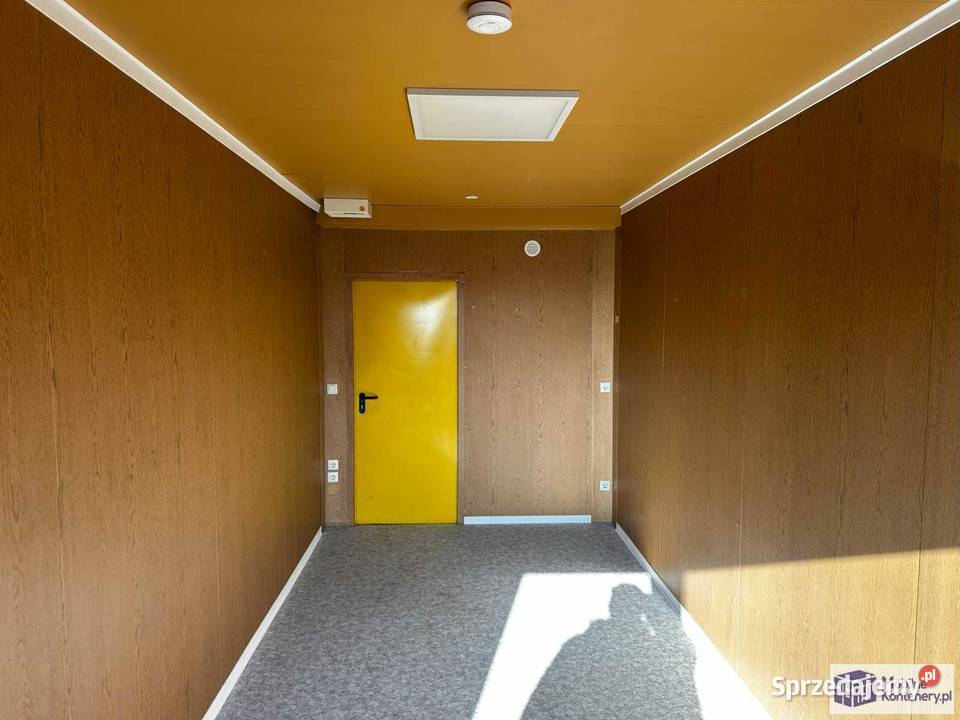 KONTENER BIUROWY SZATNIA ZAPLECZE BUDOWY