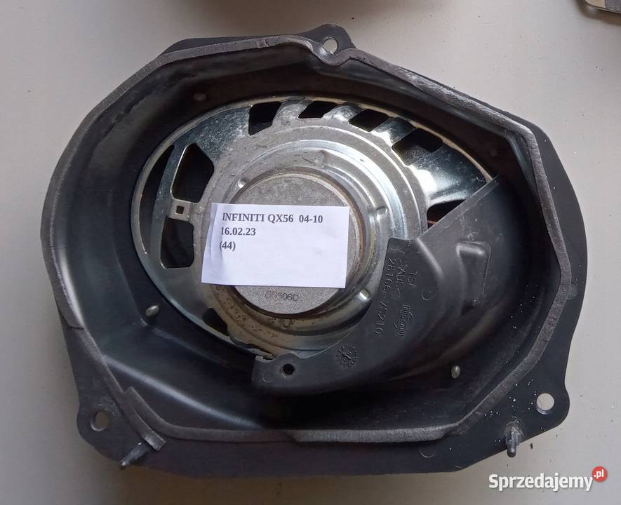 GŁOŚNIK INFINITI QX56 20042010 NISSAN ARMADA Układ elektryczny Nowy Tomyśl