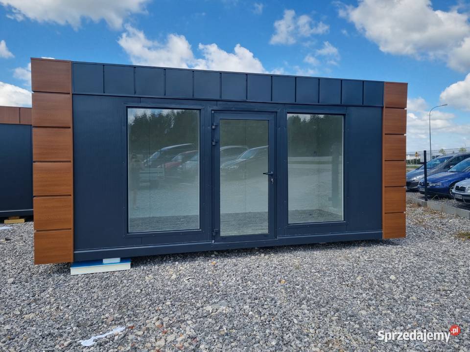 Pawilon kontener z płyty warstwowej PIR Wisła