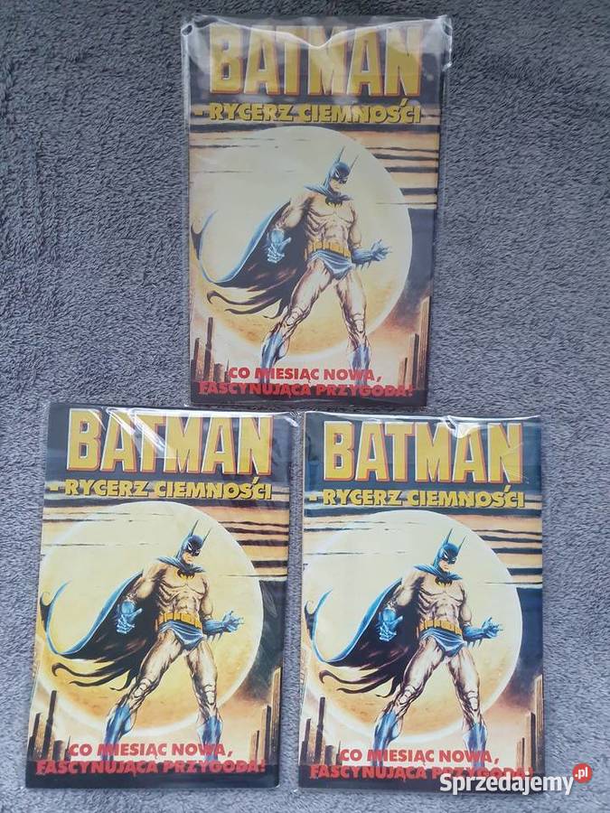 Batman zestaw 7 komiksów TM Semic rocznik 1992 Komiksy Gdynia