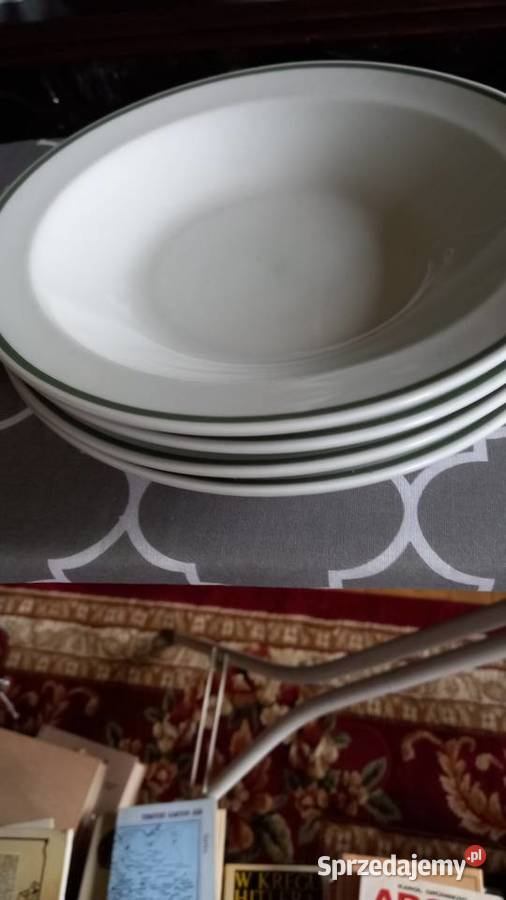 Talerze NRD stara porcelana Warszawa
