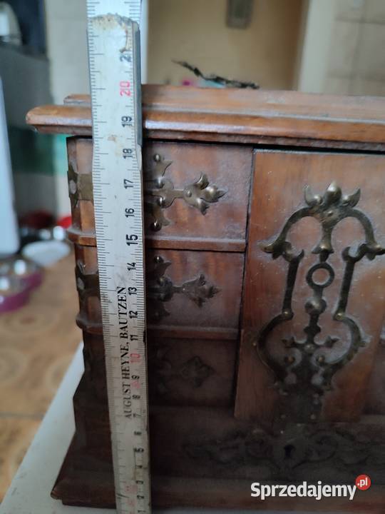 Szkatułka antyk oryginał poniemiecki jedyna w Złotoryja