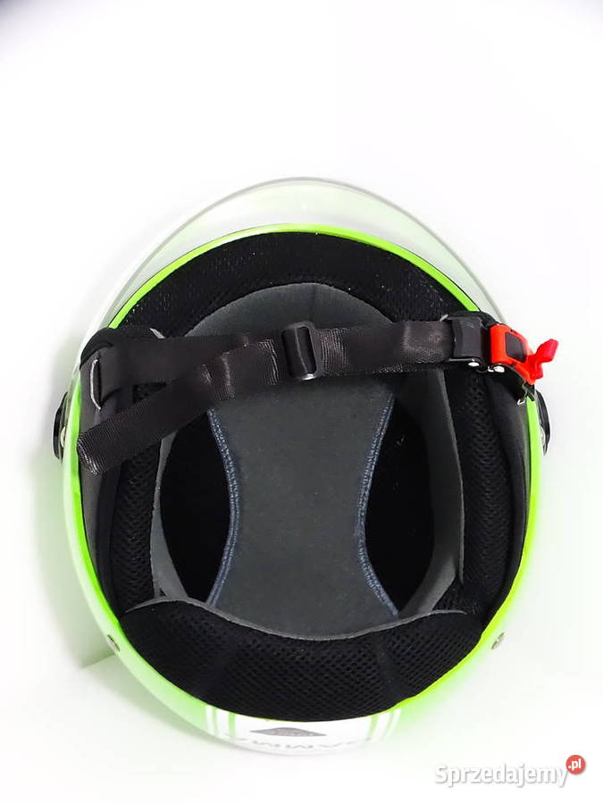 APro Otwarty Twarz Zielony kask motocyklowy L Biłgoraj