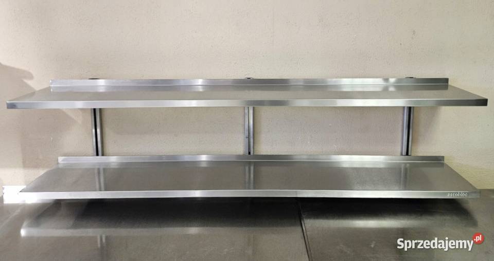 Półka Ascobloc dwupoziomowa nierdzewna śląskie Góra