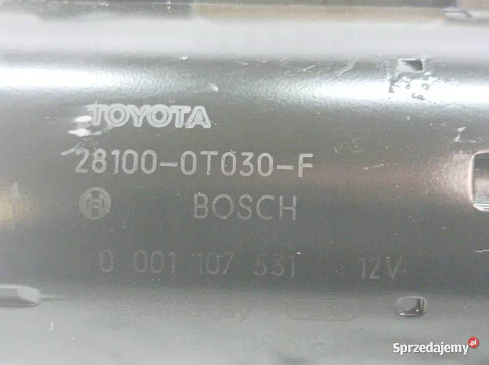 ROZRUSZNIK 281000T030F 16 16V VVTI Toyota