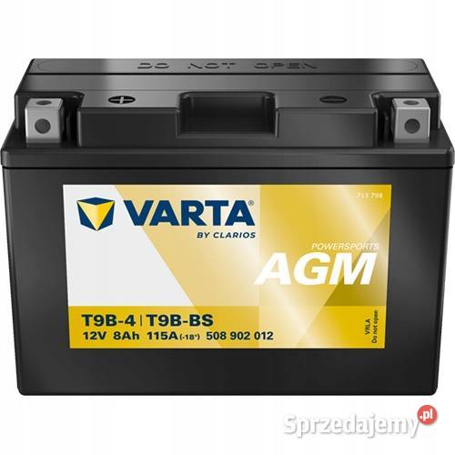 Akumulator Varta T9BBS 12V 8Ah 115A Jelcz-Laskowice