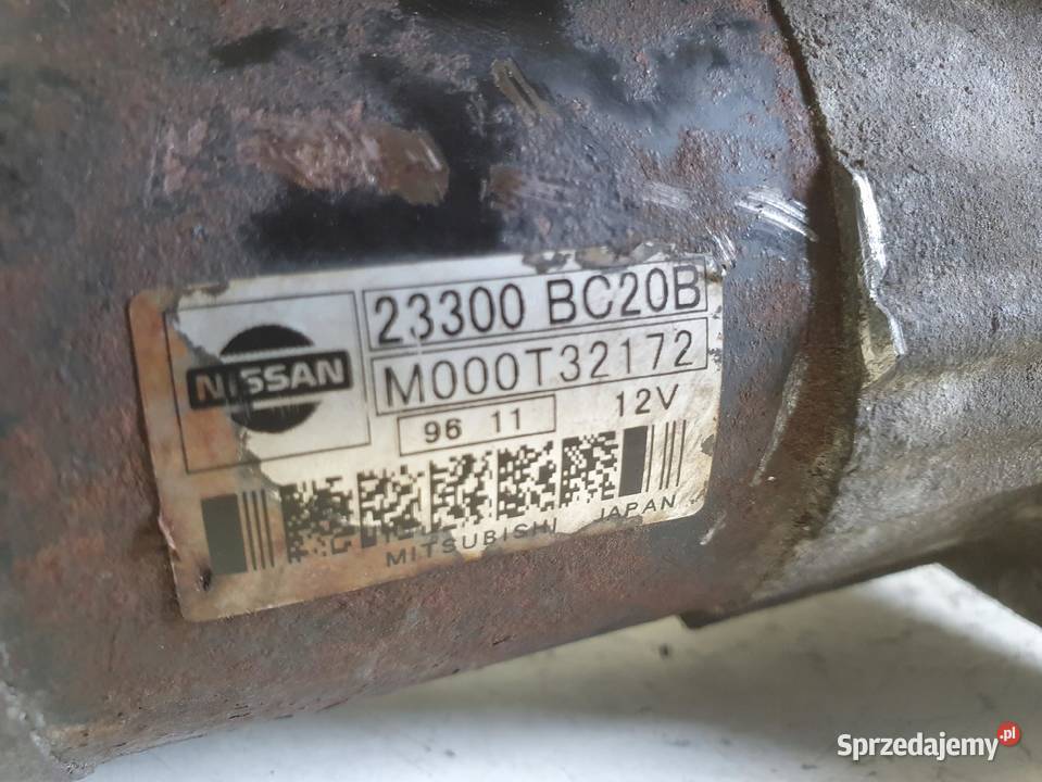 ROZRUSZNIK Nissan Qashqai J10 16 16V ROZRUSZNIK osobowe Rudka