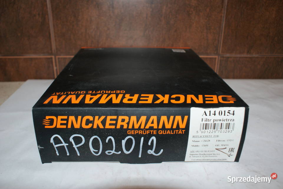 AP 0202 FILTRON FILTR POWIETRZA OPEL VECTRA osobowe mazowieckie Białobrzegi