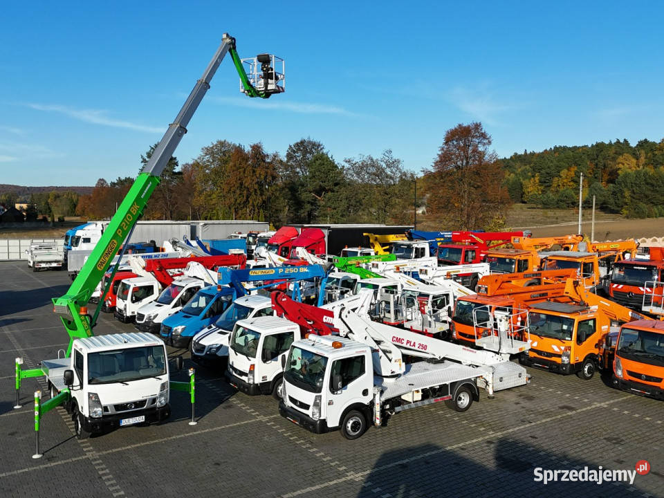 Nissan Cabstar Zwyżka Podnośnik Koszowy manualna Samochody ciężarowe świętokrzyskie Widełki