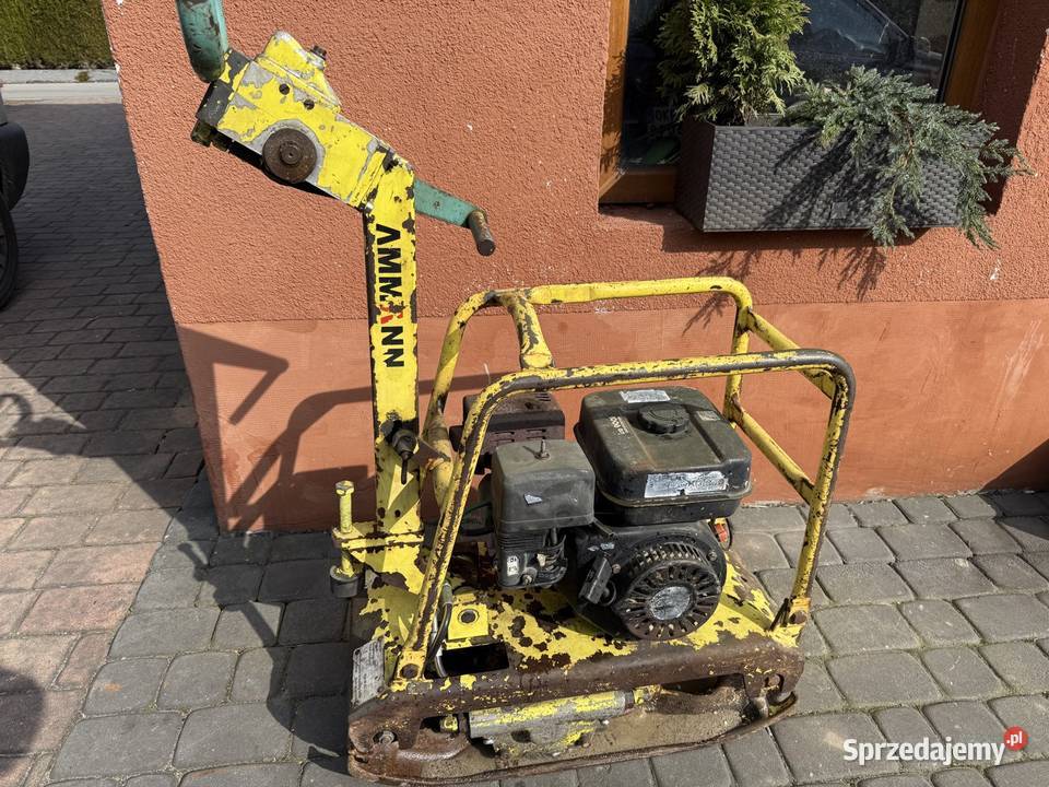 Zagęszczarka płyta wibracyjna Amman 150 kilo opolskie Krapkowice