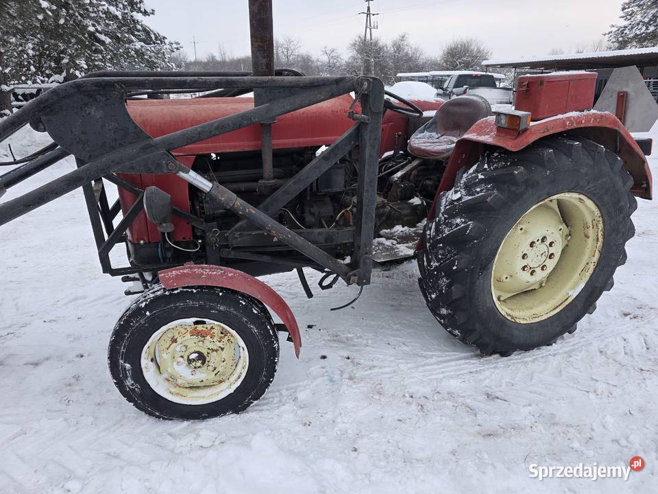 Ciągnik rolniczy Fiat 411R z turem lubelskie Józefów nad Wisłą