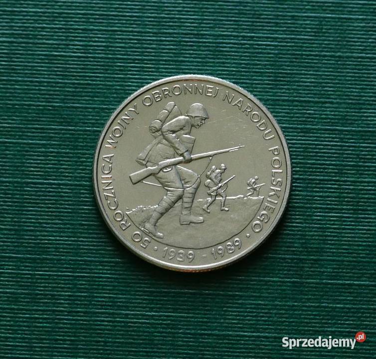 POLSKA 500 złotych 1989r 50 rocznica Wojny sprzedam