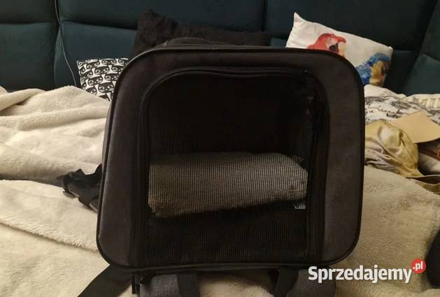 Transporter kota psa materiałowy z siatką stan Poznań