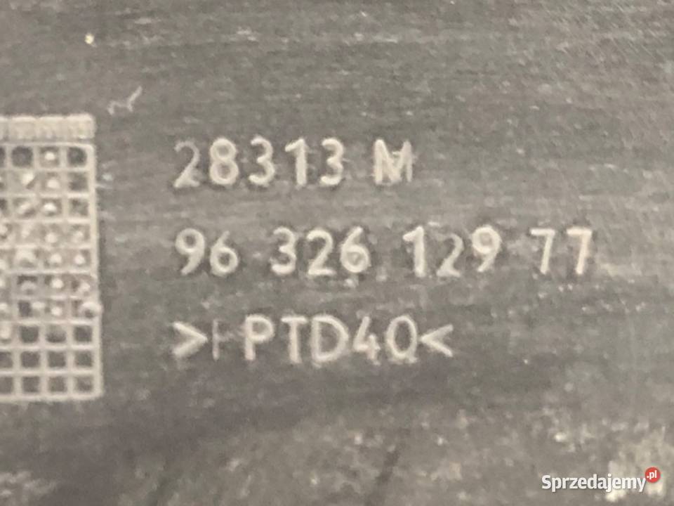 SCHOWEK PASAŻERA CITROEN C5 II SedanLimuzyna osobowe Schowki, półki