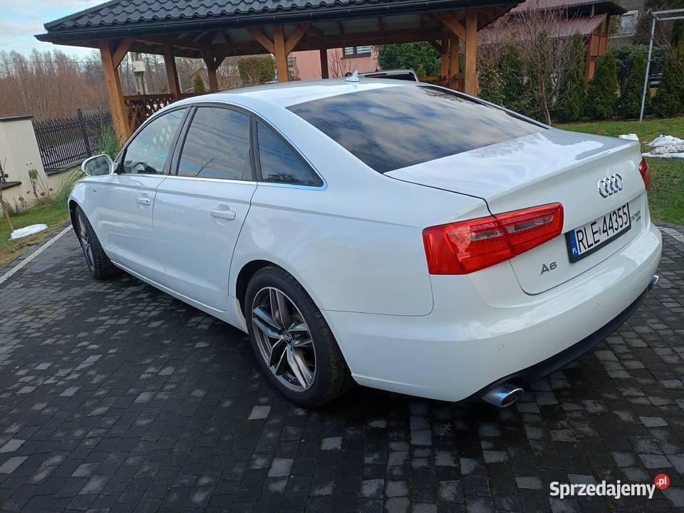 audi A6 C7 30tdi SLine zarejstrowany niski