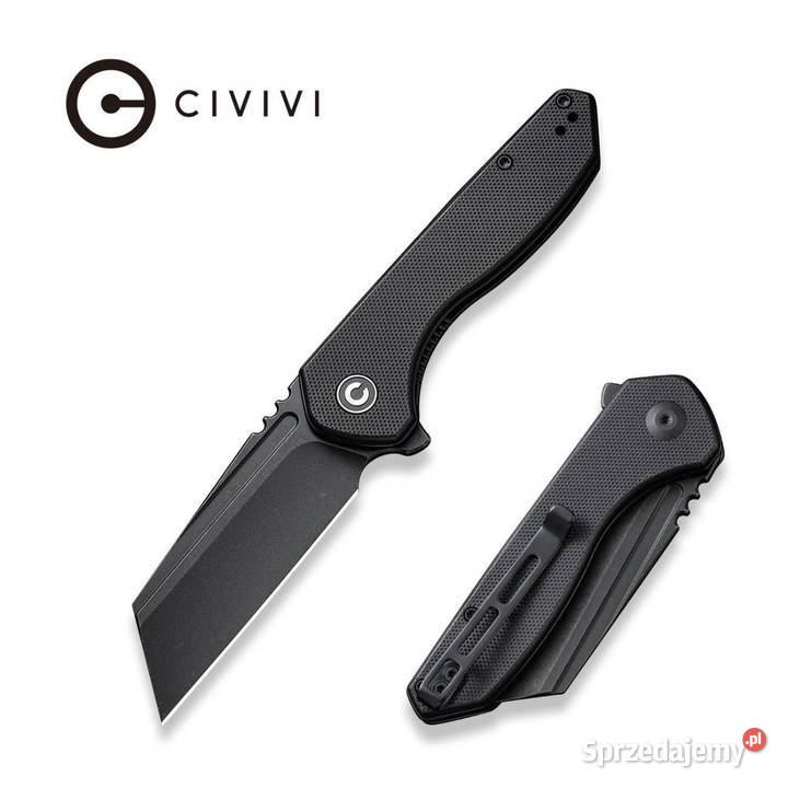 Nóż składany Civivi ExOne Black G10 Black Warszawa