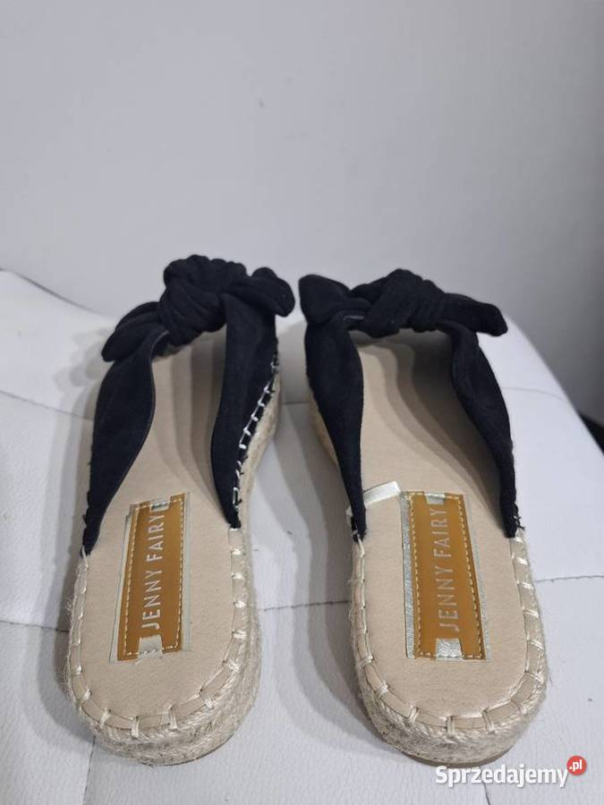 Jenny Fairy 385 klapki espadryle damskie brązowy/beżowy małopolskie Kraków