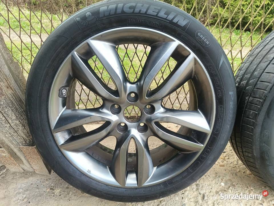 Oryginalne Alufelgi 19 HYUNDAI Grafit Michelin Nowy Sącz