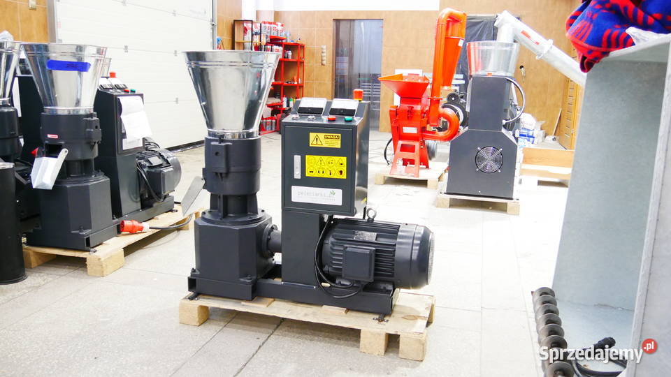 Peleciarka do Produkcji Peletu ze Słomy Siana Zrębice