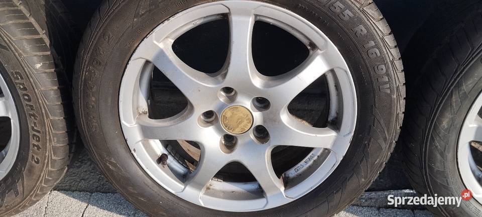 Oryginalne alu VW 16 5x112 opony letnie Mabor Wrocław sprzedam