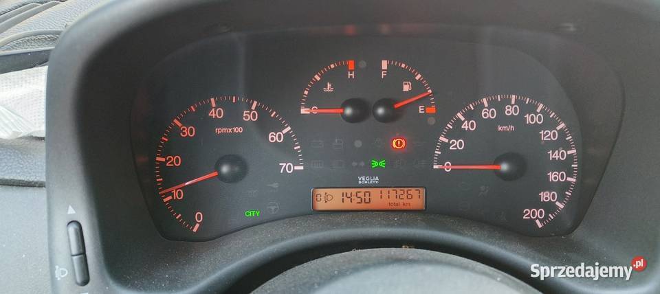 Fiat Punto 2 2002 r 12L przebieg 117 267 Poznań