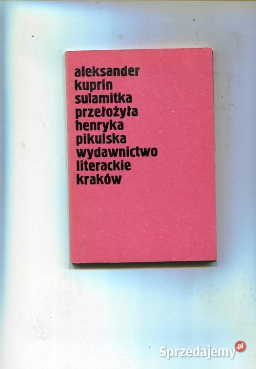 Sulamitka Aleksander Kuprin Szczecin