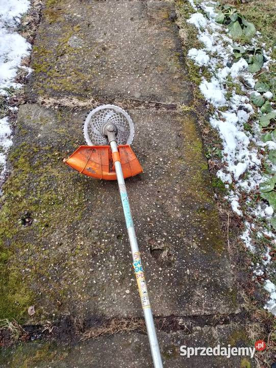 Kosa spalinowa z tarczą tnącąsprawna Kosy i podkaszarki mazowieckie Sokołów Podlaski