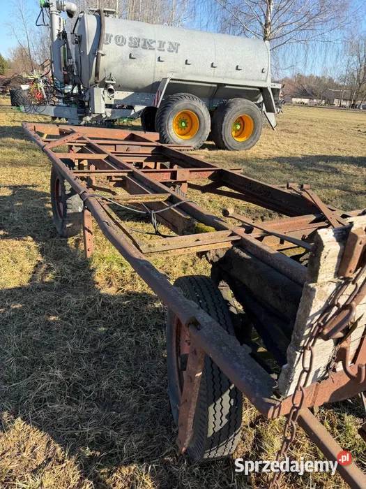 Platforma do bel Przyczepa wywrotka 6T do Maszyny rolnicze Janów