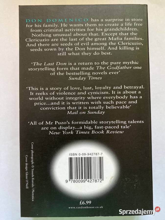 5 TOMOW POWIESCI MARIO PUZO Lublin