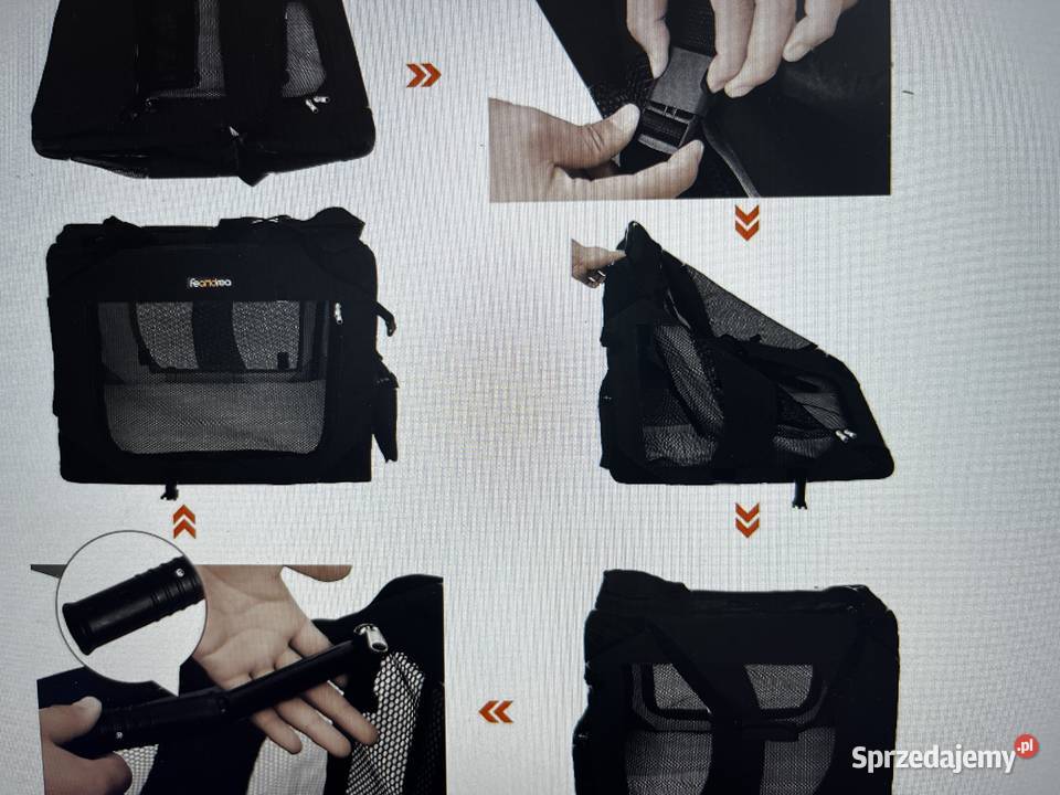 Transporter psa Feandrea czarny XXL dolnośląskie Mazurowice sprzedam