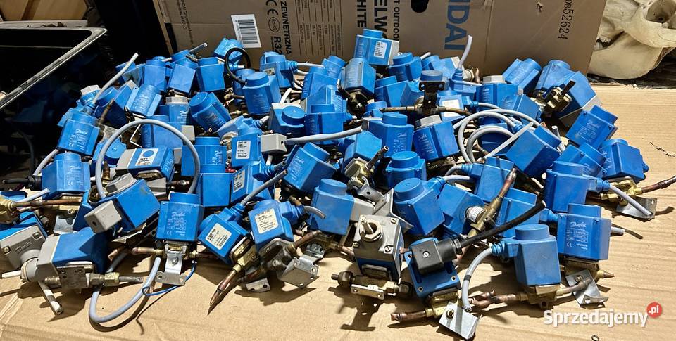 ZAWORY ELEKTROMAGNETYCZNE DANFOSS 80 SZTUK Krępsko