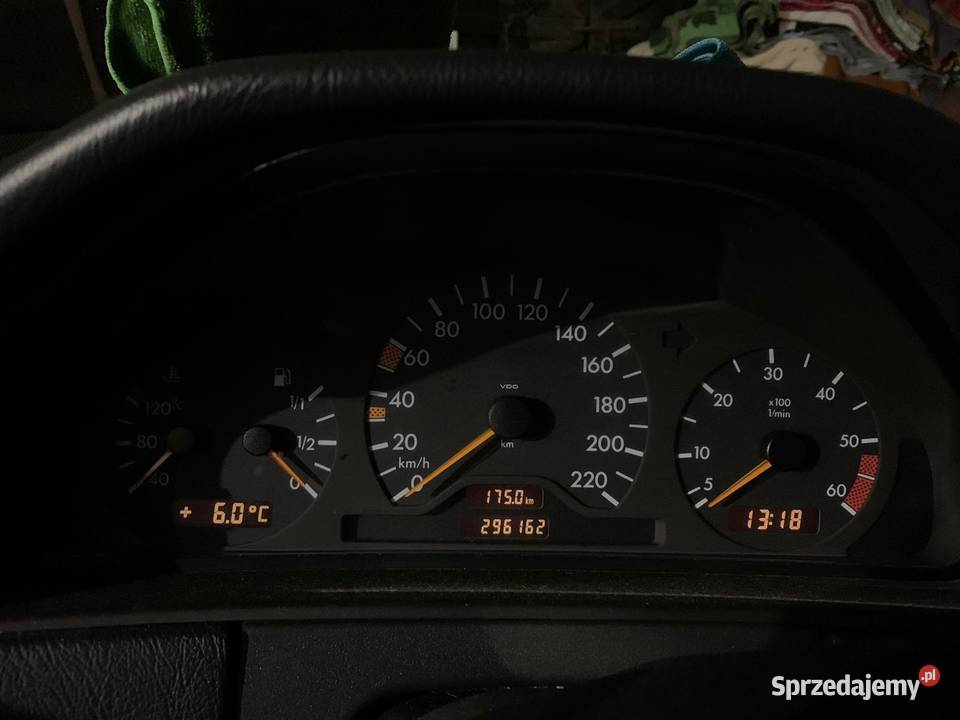 Mercedes W210 E220D Classic 296162 przebiegu Płock