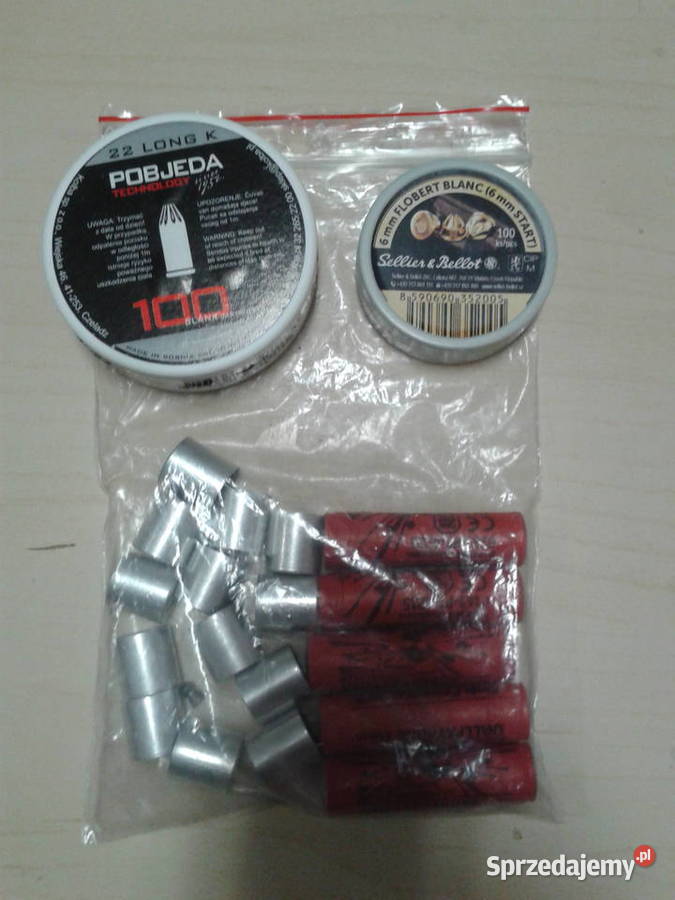 naboje hukowe 6mm race hukowe i kolorowe wielkopolskie Skiereszewo sprzedam