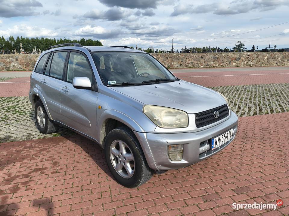Toyota Rav4 2001 Benzyna LPG 4x4 nawigacja 1998cm3 mazowieckie Mińsk Mazowiecki