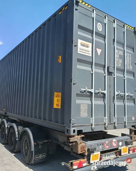 Kontener morski 40HC RAL7016 Magazynowanie Łódź