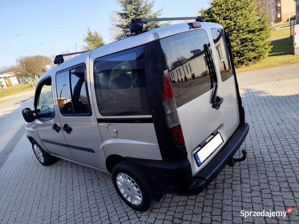 Fiat Doblo 19D 2001 Osobowe 286000km Samochody osobowe Jasło