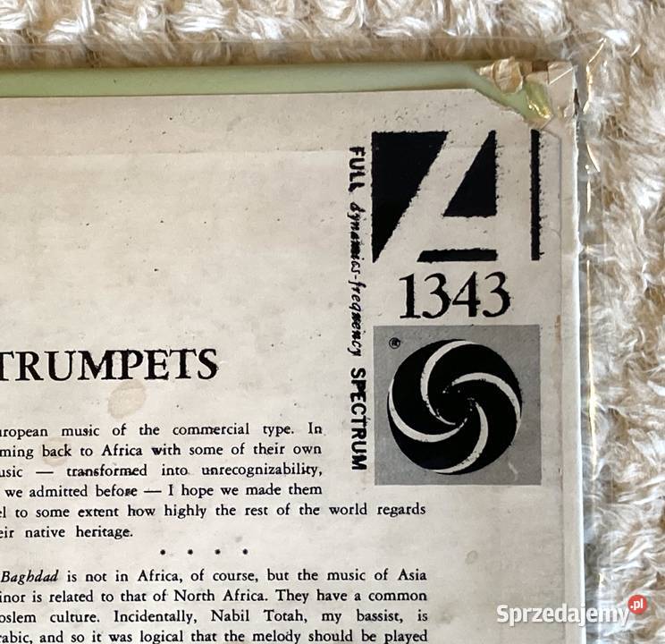 The Herbie Mann AfroJazz Sextet Four Trumpets płyta winylowa zachodniopomorskie Szczecin