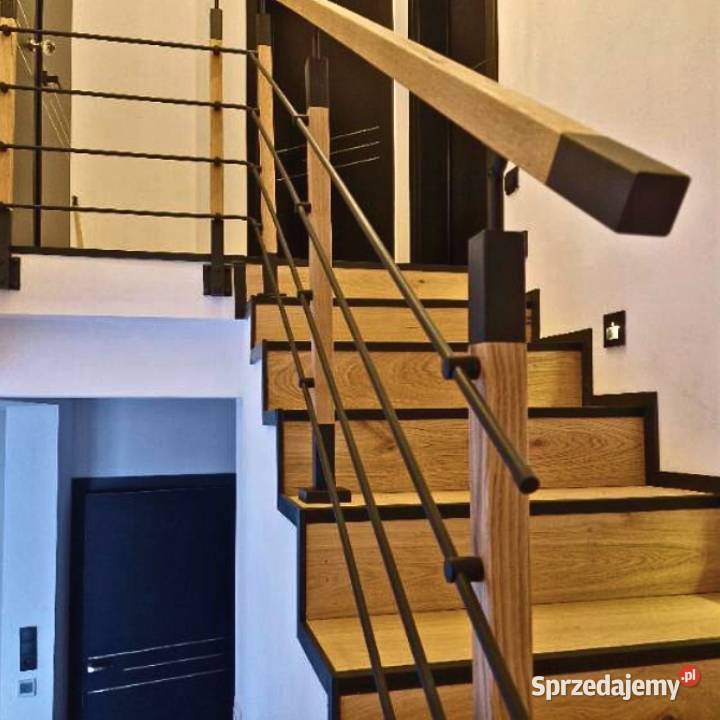 Balustrada Systemowa na Schody Wewnętrzne Gdów