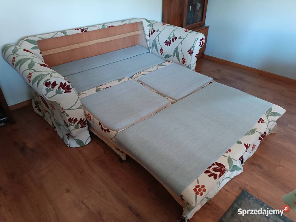 Sofa w kwiaty i dwa fotele Chojnice sprzedam