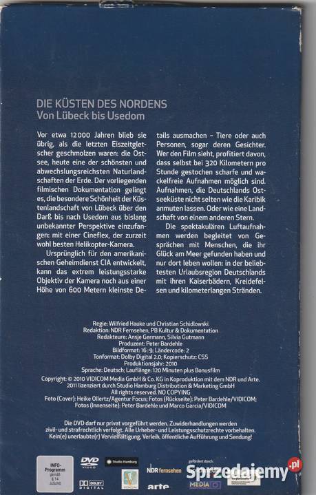 Geo Special Die Kusten des Nordens DVD Pruszków sprzedam